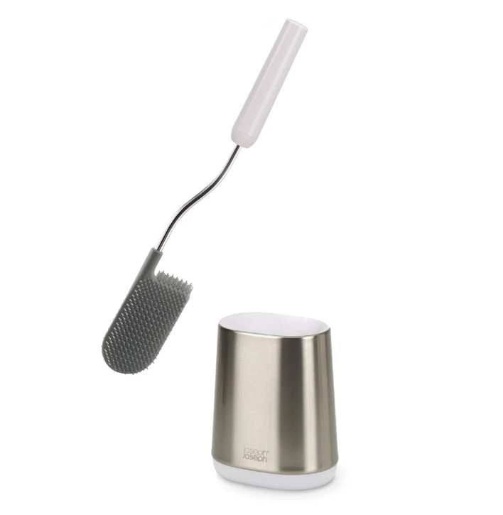 Flex Steel Toiletborstel, met Houder - Joseph Joseph