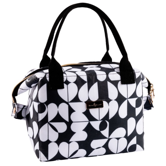 Lunch Koeltas, Veranderbaar, Zwart/Wit - Beau & Elliot | Monochrome Lunch & Hydration