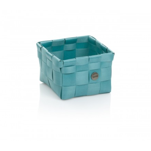 Mand, 15 x 15 cm, Polypropyleen, Petrol Blauw - Kela | Neo
