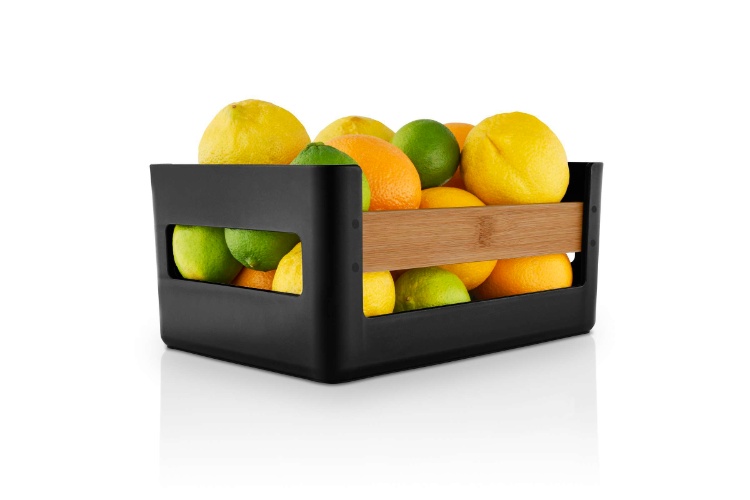 Keukenorganizer, Zwart, Kunststof, Bamboe, 27 x 19 x 12,5 cm - Eva Solo | Nordic Kitchen