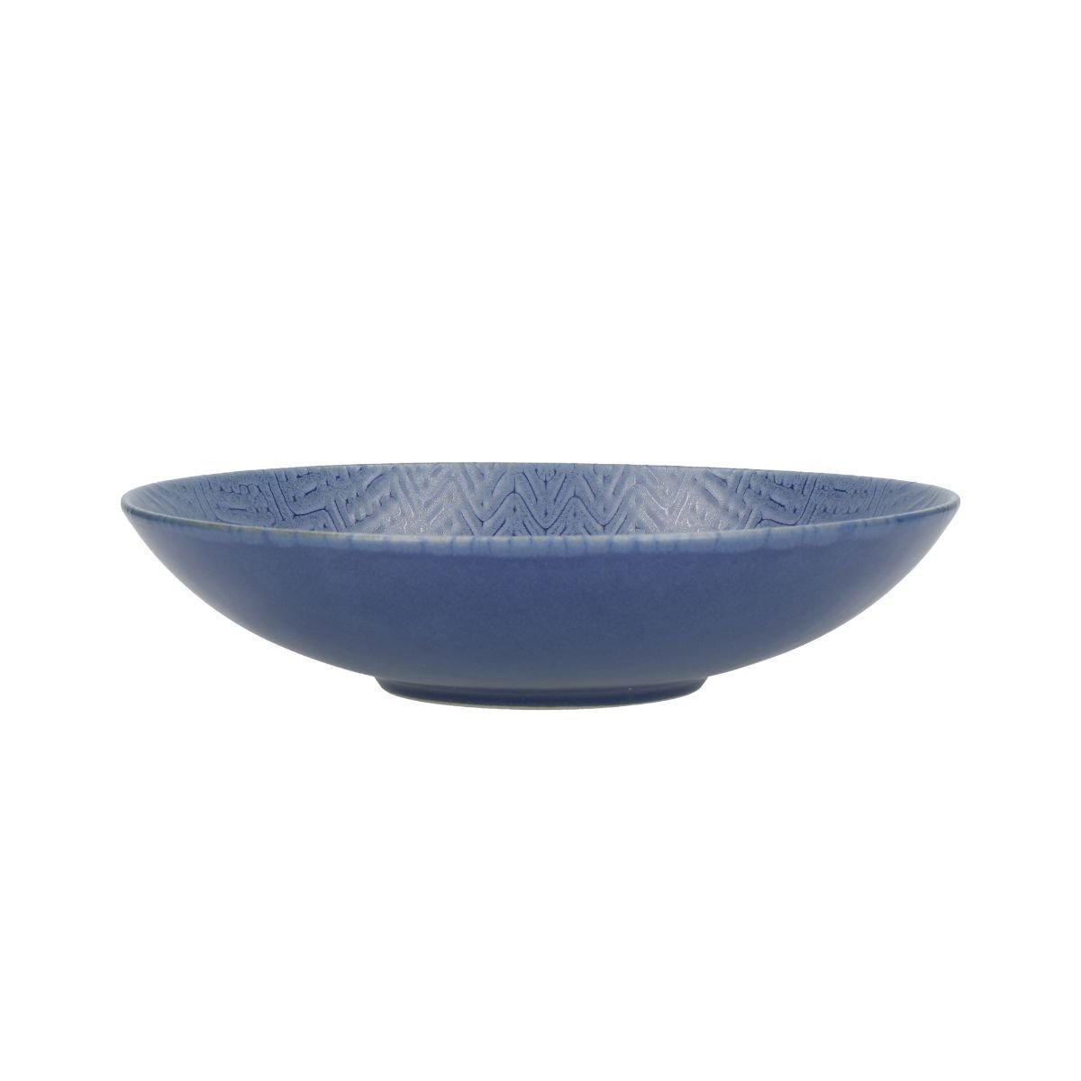 Pastakom, Set van 4 Stuks, 22 x 5 cm, Blauw en Crème Reliëf - KitchenCraft