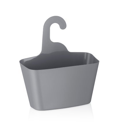 Badkamer Organizer, Ophangbaar, Donker Grijs, Kunststof - Kela | Mandy