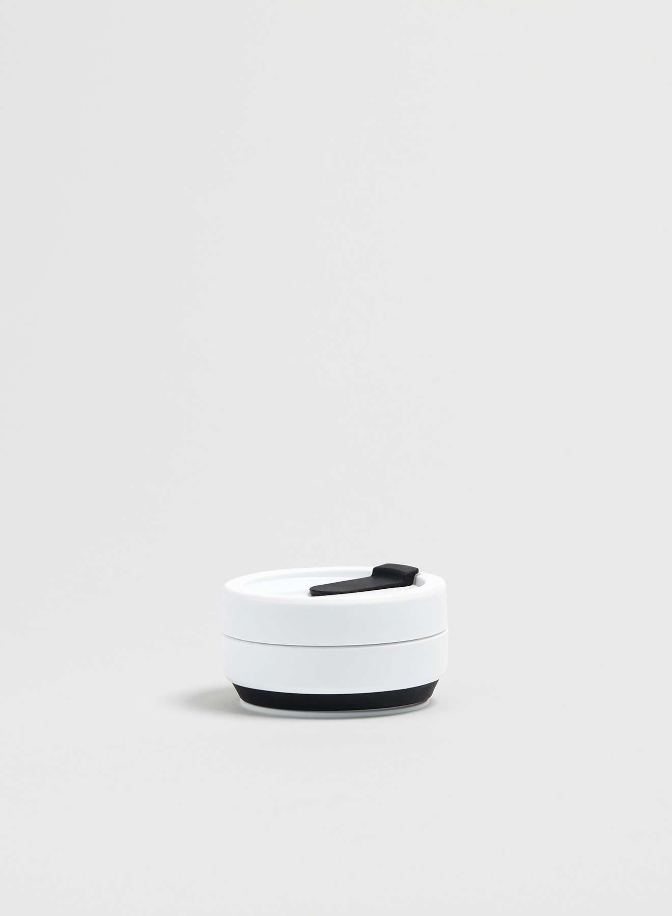 Pocket Cup, Black - 355 ml - Drinkbeker - Koffiebeker - Zwart - Opvouwbaar | Stojo