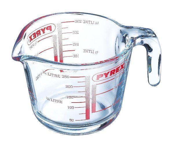 Maatbeker. 0.25 liter - Pyrex | Classic Prepware