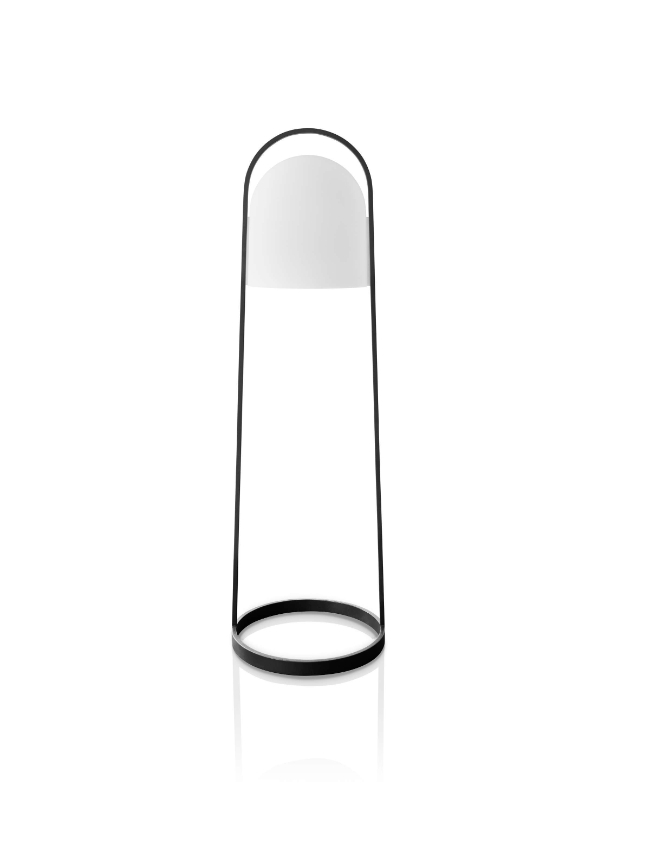 Solar Lantaarn, 100 cm, Zwart, Kunststof, Staal - Eva Solo | Sunlight