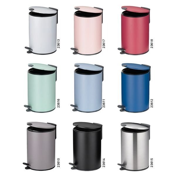 Pedaal Afvalemmer, 3 L, Mist Blauw - Kela | Mats