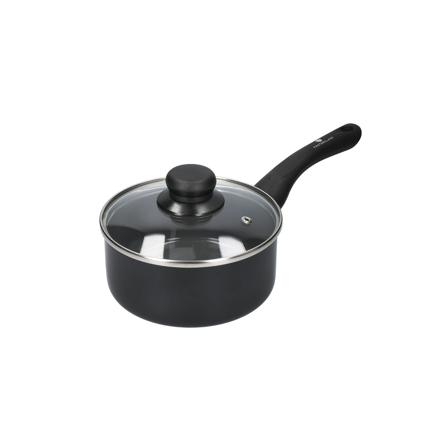 Steelpan met Deksel, 16 cm, Gerecycled, Non-Stick - MasterClass | Can-to-Pan