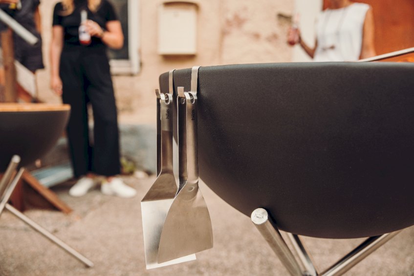 Spatel voor Vuurschaal Bowl Plancha Set, RVS - Höfats