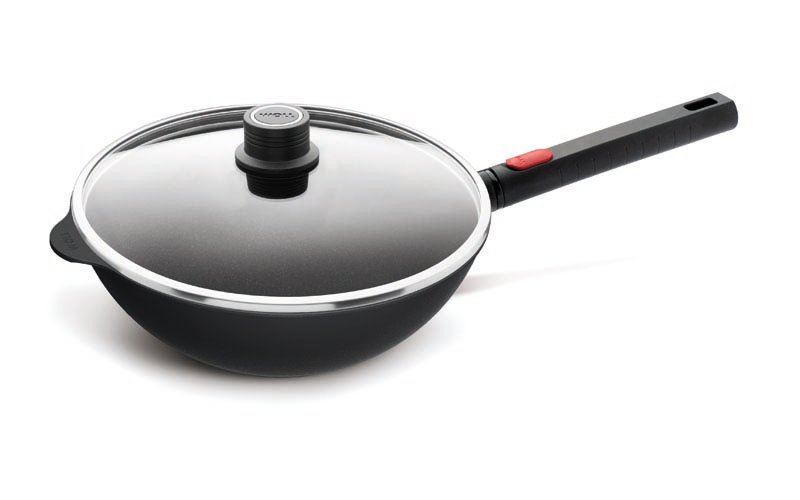 Wok met deksel 28cm - Woll | Diamond XR Logic