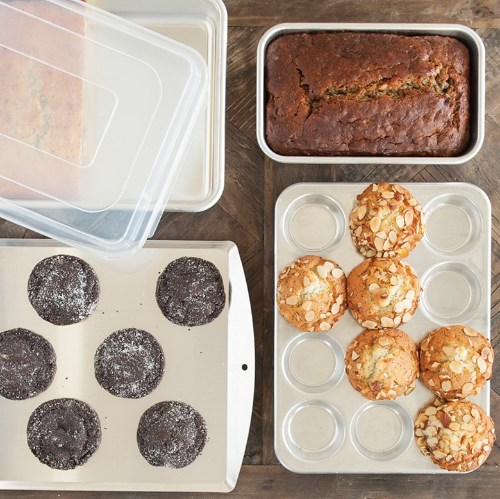 Bakvormen, Set van 5 Stuks, Aluminium - Nordic Ware | Naturals