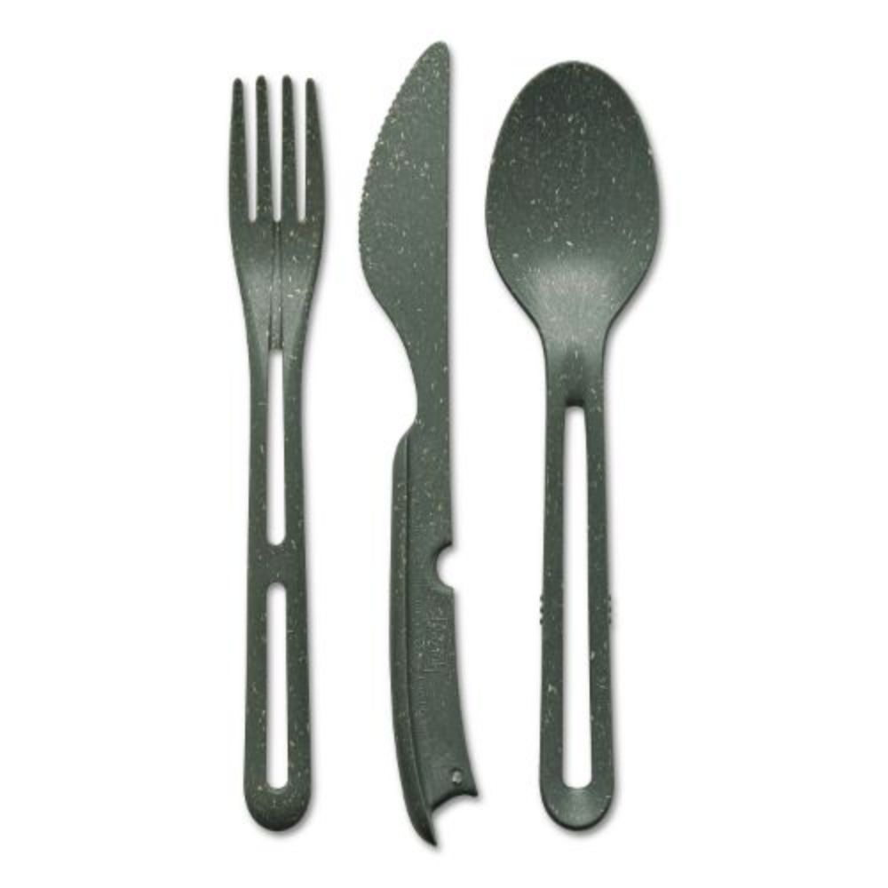Reisbestek, Set van 3, Medium, Organic, As Grijs - Koziol | Klikk