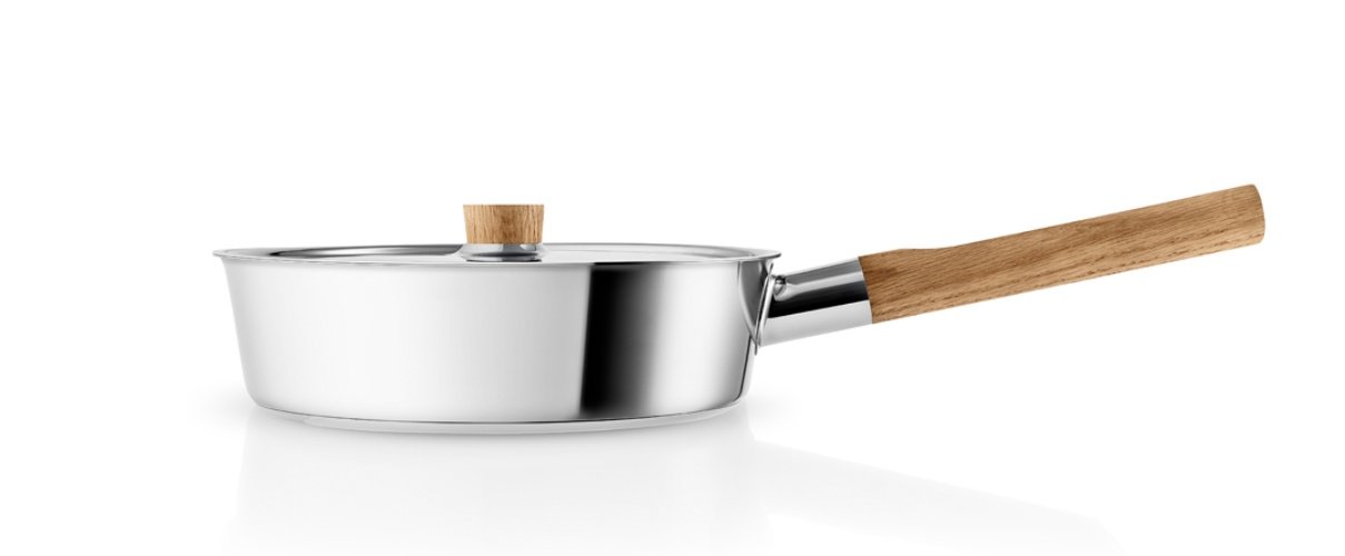 Nordic Kitchen Hapjespan - Ø 24 cm - Bruin - Eva Solo