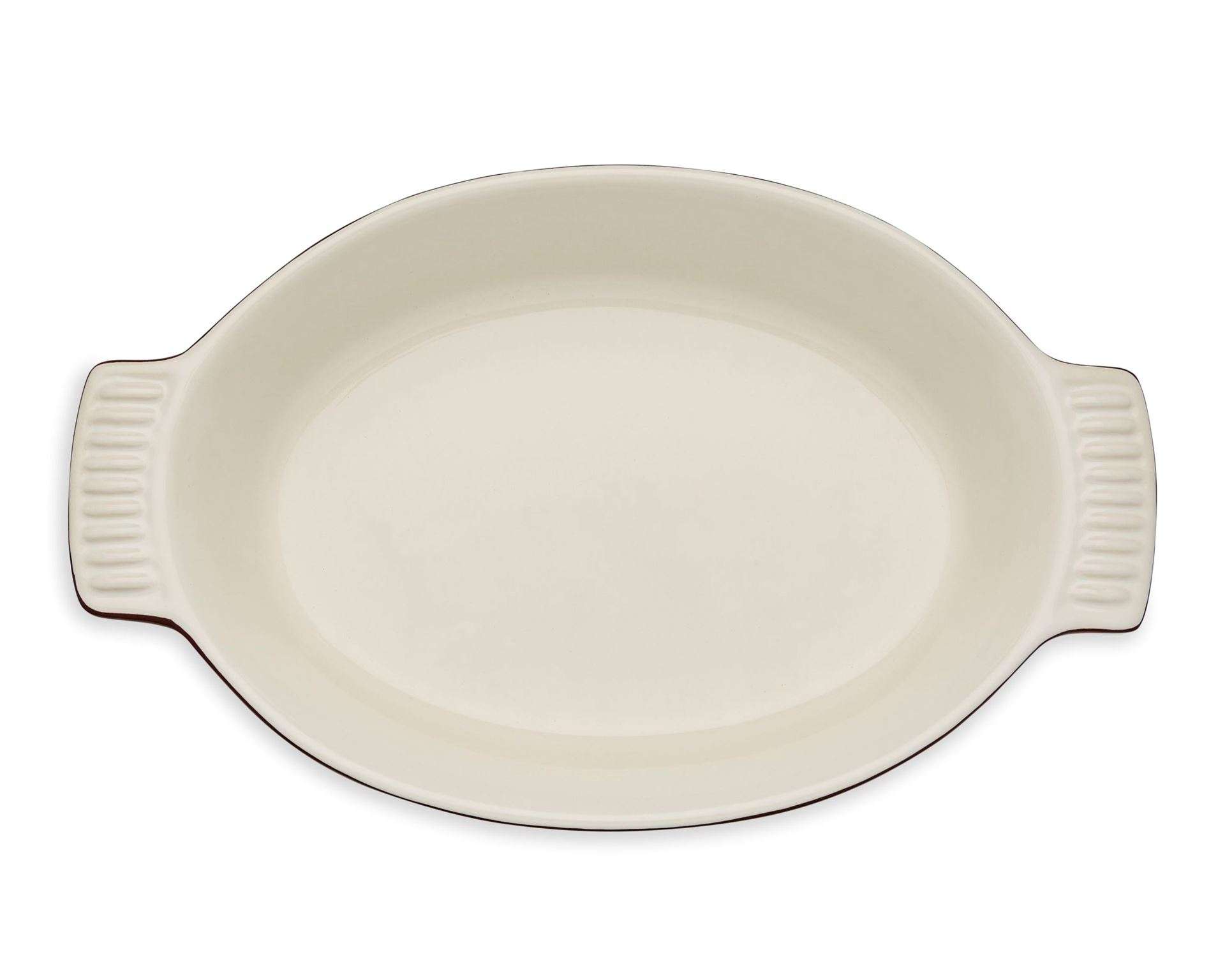 Ovenschalen, Set van 2 Stuks, Ovaal, Klein en Groot, Rood, Keramiek - Barbary & Oak | Foundry