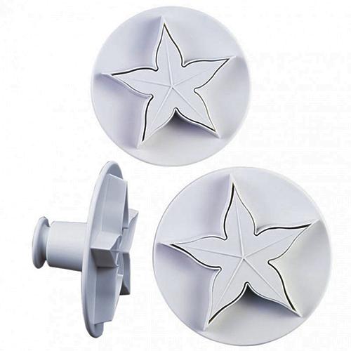 Plunger cutter - set van 2 lelie bloemen - Städter