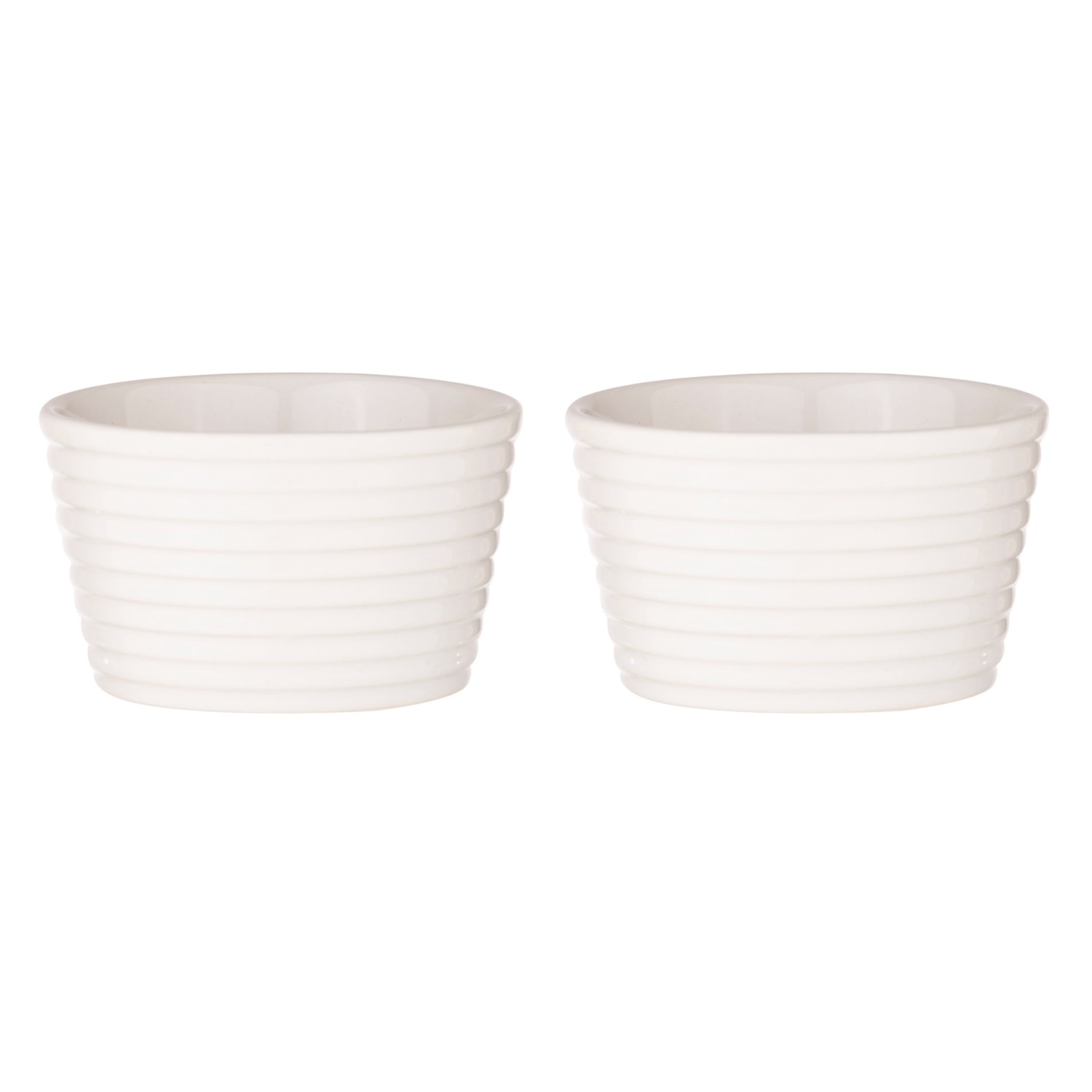 Ovenschalen, Set van 2, Ø10 cm, Wit - Ladelle | Homestead