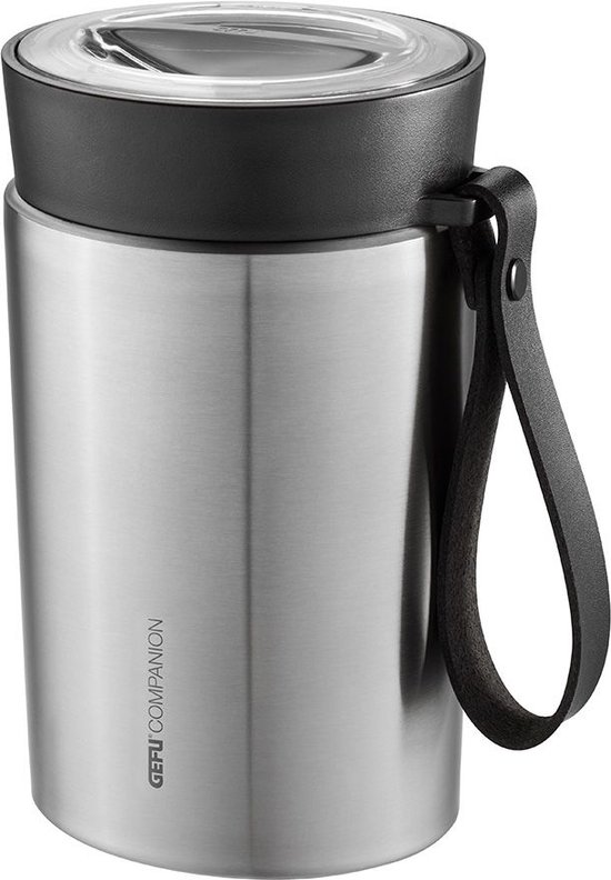 Thermos lunchbox met 2 compartimenten, 500 ml, RVS, 20 jaar garantie - GEFU | COMPANION