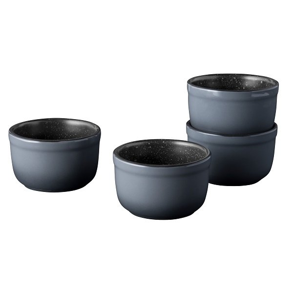 Ramekin set van 4 Hoog , 9 cm - Zwart - BergHOFF | Gem