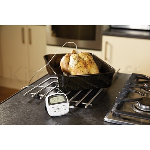 Digitale Kookthermometer & Timer - Antraciet - MasterClass