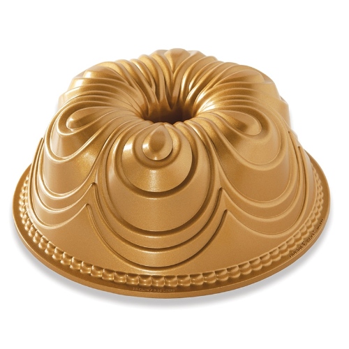 Tulband Bakvorm "Chiffon Bundt Pan" - Nordic Ware | Premier Gold