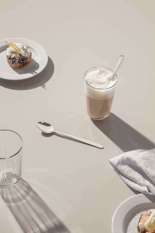 Legio Nova Latte Macchiato Lepels. Set van 4 Stuks - Eva Trio