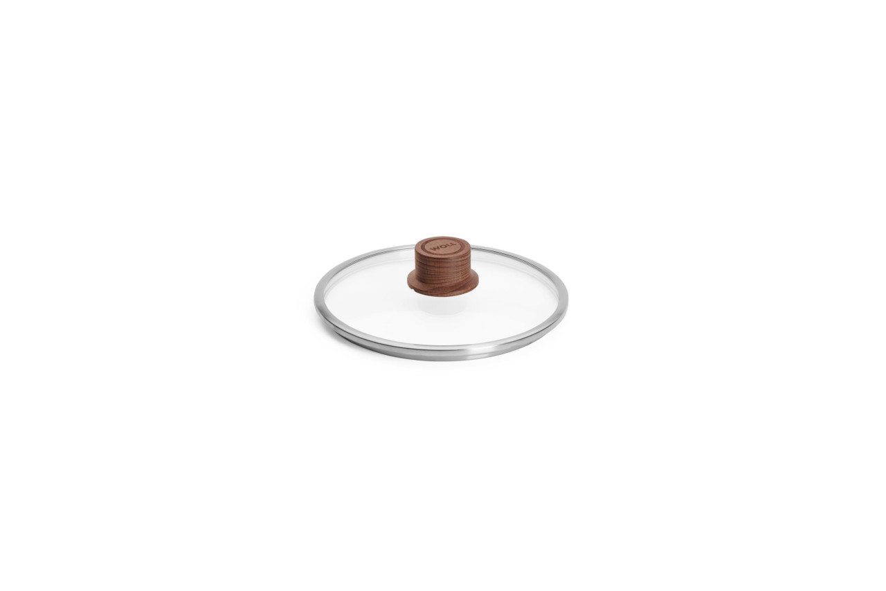 Veiligheidsglas Deksel, ø 20 cm, Beukenhout - Woll | EcoLogic QXR