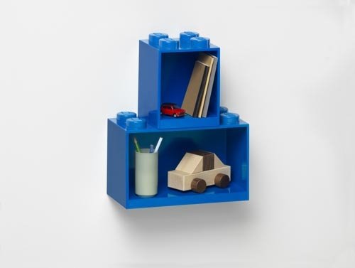 Iconic Brick Plank Set, Blauw - Polypropyleen - LEGO