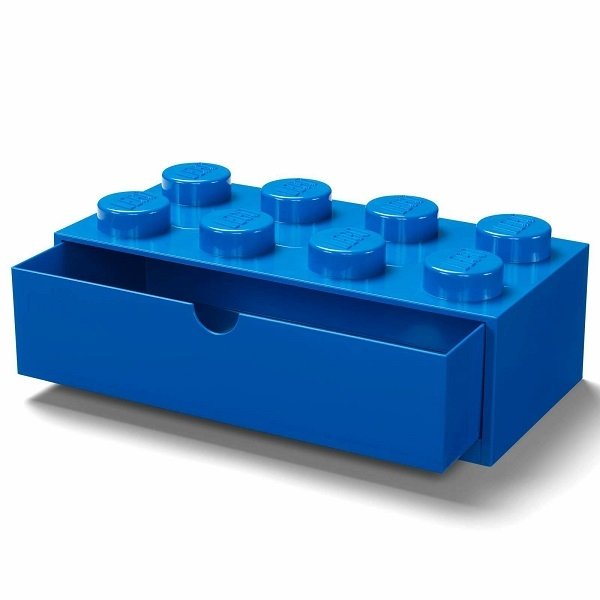 Bureaulade Brick 8, Blauw - LEGO