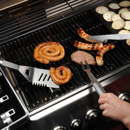 33-delige barbecueset met aluminiumkoffer, Zilver - Roestvrij staal - BergHOFF|Essentials Line