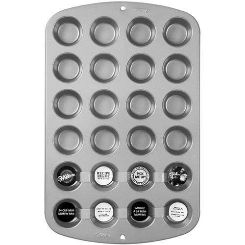 Bakvorm Non-Stick - 24 mini cupcakes / muffins - Wilton Recipe Right