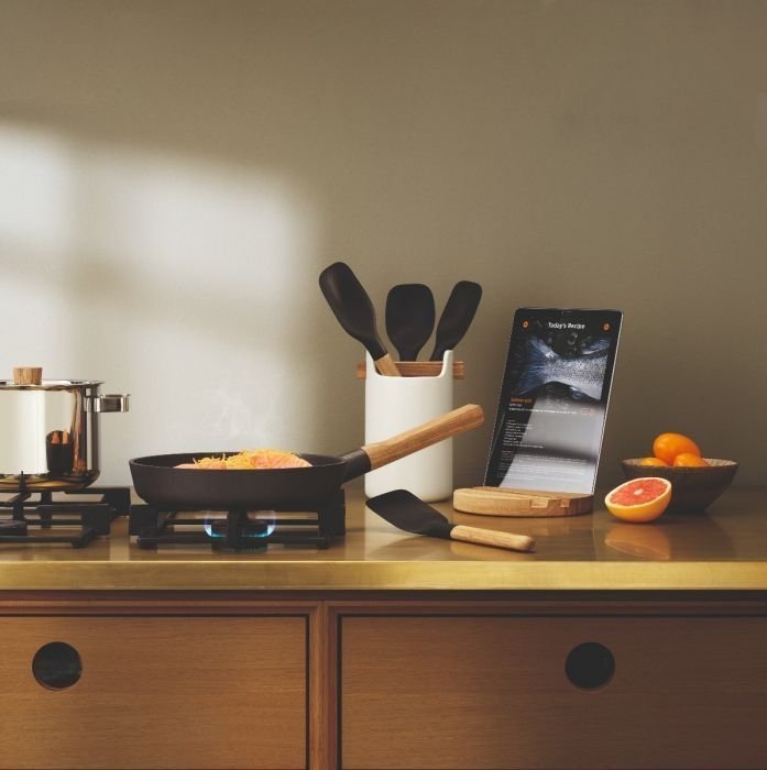 Nordic Kitchen Opscheplepel - Groot - Zwart - Eva Solo