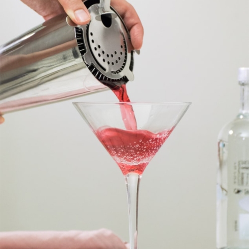 Cocktail Set, 5 delig, RVS - Cocktailshaker, Barmaatje, Menglepel, Ijstang, Cocktailzeef - Laguiole by Haws