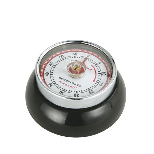 Magnetische kookwekker - zwart - retro-collection - Zassenhaus