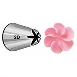 Icing decoratie tip / spuitmondje - nr 2D - Wilton