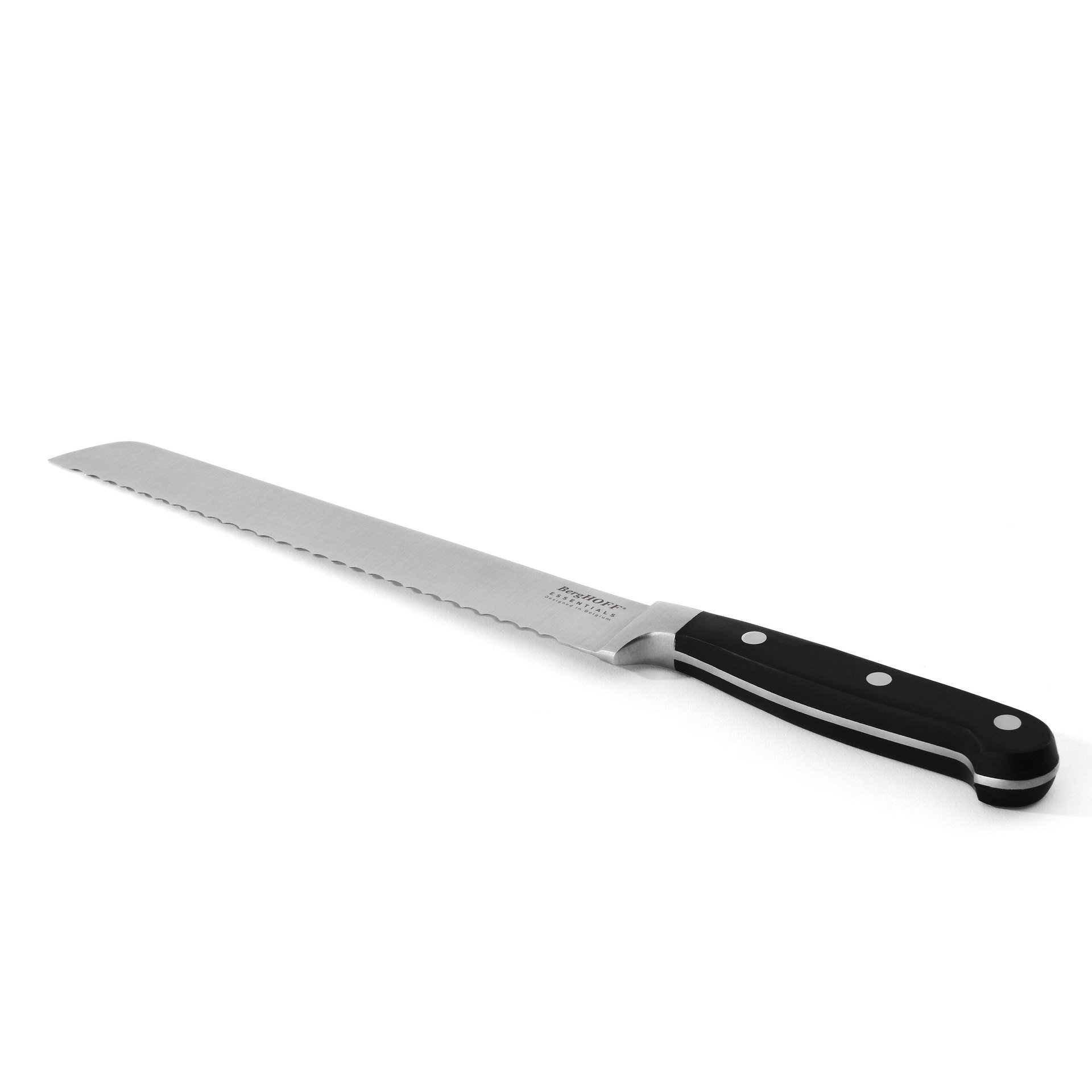 Broodmes 20 cm, Zwart - Roestvrij staal - BergHOFF|Essentials Line