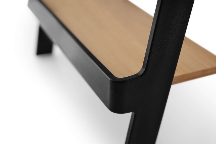 Mini Wandrek, Zwart, Kunststof, Bamboe, 28 x 12 x 50 cm - Eva Solo - Nordic Kitchen