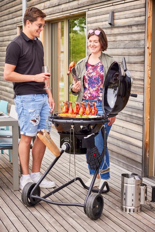 Houtskoolbarbecue F50 Vario+ - Rösle | No.1 Air Pro