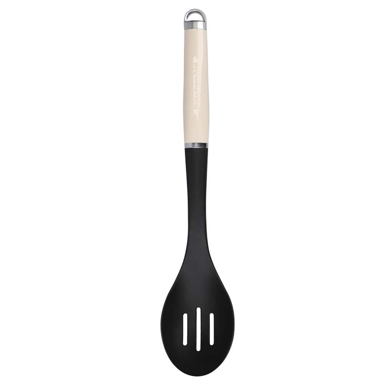 Lepel met Sleuven - Almond Cream - Hittebestendig - KitchenAid