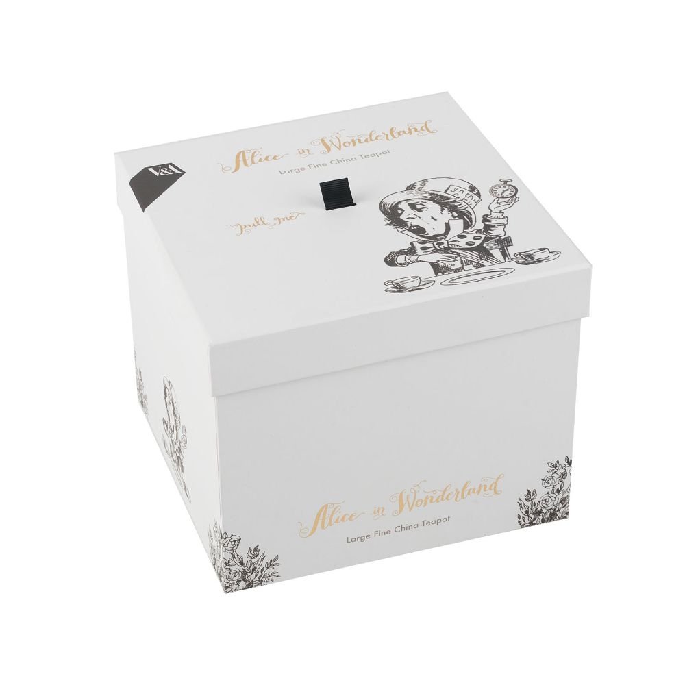 Theepot, Porselein, 1.1 L - V&A | Alice in Wonderland