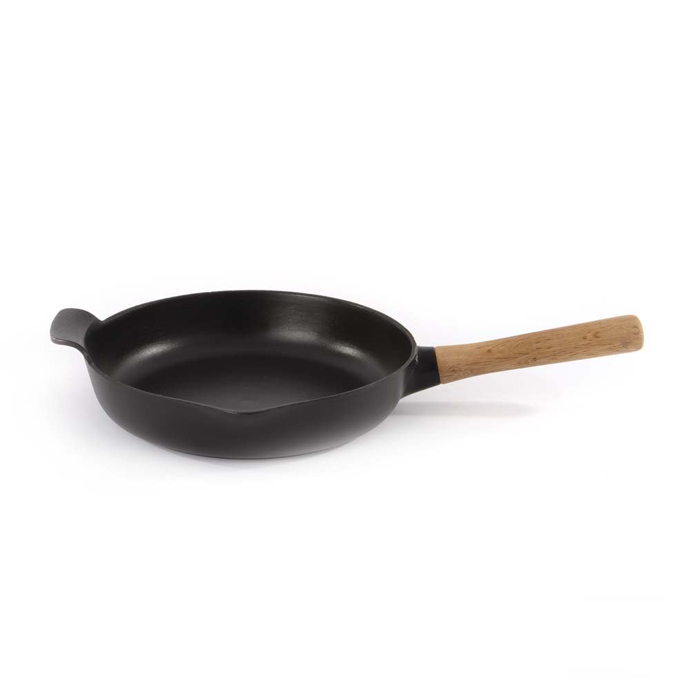 Koekenpan 26 cm, Gietijzer, Zwart - BergHOFF | Ron