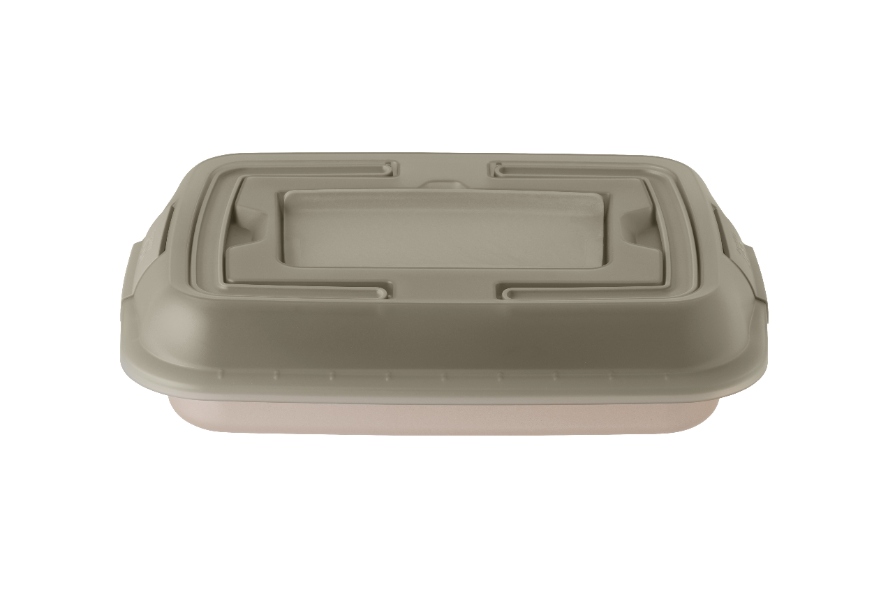 Balance Bakvorm met Deksel en Deegschraper, Carbonstaal, Non-Stick, 38.5 x 29 cm - BergHOFF | Leo Line