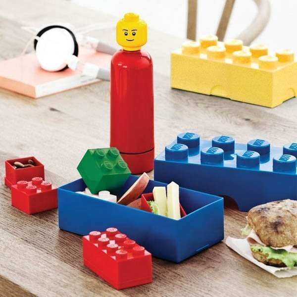 Lunchbox Classic Brick 8. Blauw - LEGO