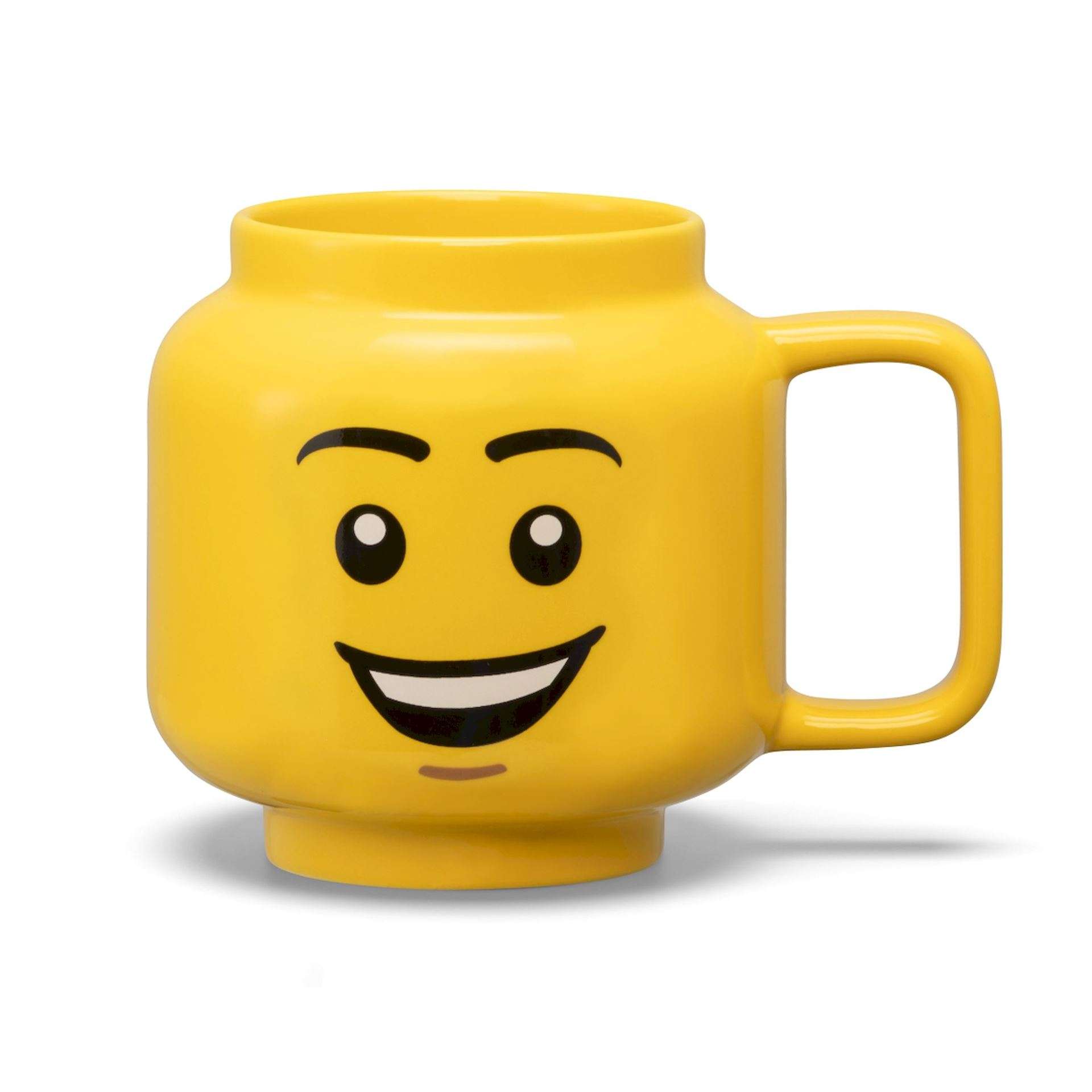 Keramische Mok, Hoofd Happy Boy - 530 ml -LEGO