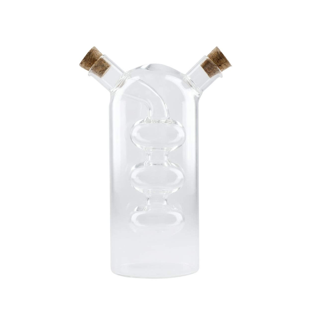 2 in 1 Olie -en Azijnflesje, 0.1 en 0.3 L, Glas - KitchenCraft | World of Flavours