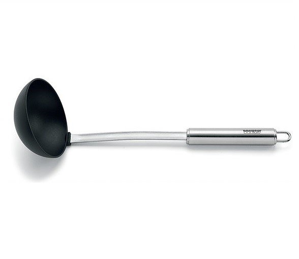 Soeplepel - Nylon/RVS - Weis