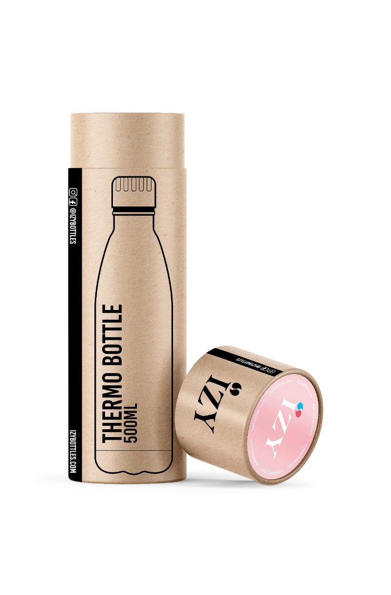 Thermosfles 0.5L, RVS, Mat Roze - IZY | Original Collection