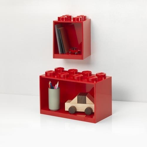 Iconic Brick Plank Set, Rood - Polypropyleen - LEGO