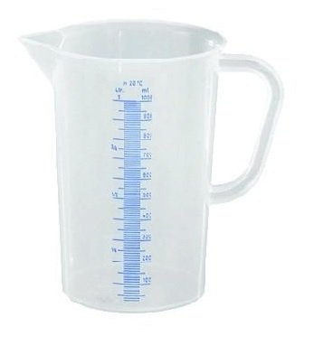 Kunststof maatbeker - 0.05 liter - Habitas