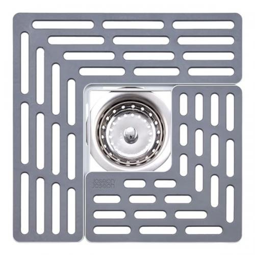 Sink Saver gootsteenmat grijs - aanpasbaar - Joseph Joseph