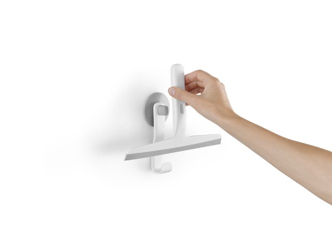 EasyStore Slimline Squeegee Douche Wisser, met Ophanghaak - Joseph Joseph