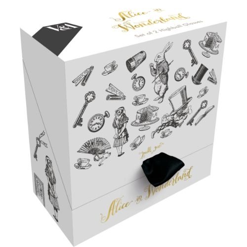 Longdrinkglazen, Set van 2 Stuks, 0.33 L - V&A | Alice in Wonderland